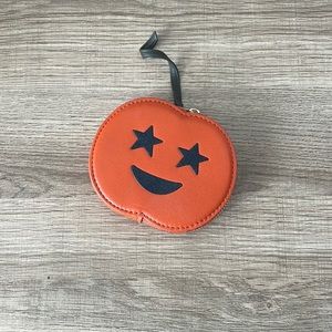COACH Halloween pumpkin coin purse, new - never used with original packaging